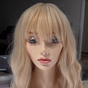 HAIR, 24” Wavy, Center Part with Bangs, Blondes